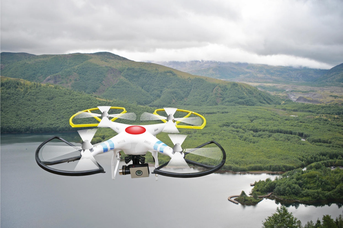 Helikopterčki, opremljeni z navadnimi ali prostorskimi video kamerami, bodo igrali pomembno vlogo v virtualnem turizmu.